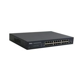 03N347 - Dell PowerConnect 2124 24-Ports Fast 10/100BaseT + 1-Port 10/100/1000BaseT Ethernet Network Switch