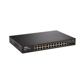 224-5880 - Dell PowerConnect 2824 24-Ports 10/100/1000BASE-T Ethernet Managed Rack-mountable Network Switch with 2-Ports SFP