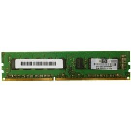 500222-071 - HP 4GB 1333MHz DDR3 PC3-10600 Unbuffered ECC CL9 240-Pin DIMM 1.35V Low Voltage Dual Rank Memory