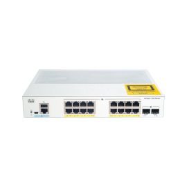 C1000-16T-2G-L - Cisco Catalyst 1000 Series 16-Ports 10/100/1000BASE-T Ethernet Layer 2 Rack-mountable Managed Network Switch with 2-Ports SFP