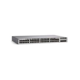 C9300L-48T-4X-E - Cisco Catalyst 9300L 48-Ports 10/100/1000BASE-T Ethernet Layer 3 Rack-mountable Managed Network Switch with 4-Ports SFP+