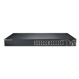 CM308 - Dell PowerConnect 3524 24-Port 10/100-Base-T 2 x Gigabit SFP+ 10/100/1000 Manageable Stackable Ethernet Rack-mountable Switch