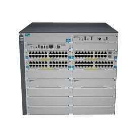 J9639A#ABB - HP E8212-92G-PoE+/2XG-SFP+ v2 zl Switch Chassis 10 Slot x Yes 2 x SFP+, 8 x Expansion Slot