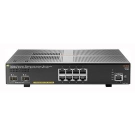 JL258ACM#ABA - HP Aruba 2930F 8-Ports 10/100/1000 PoE+ Layer 3 Rack-mountable Managed Network Switch with 2-Ports SFP+