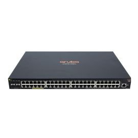 JL262A#0D1 - HP Aruba 48-Ports 10Gb/s PoE+ 4-Ports 1Gb/s SFP uplink Ports Network Switch