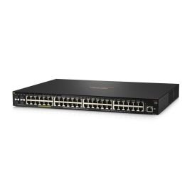 JL558A#0D1 - HP Aruba 2930F 48-Ports 1GbE PoE+ Rack Mountable Network Switch with 4-Ports 1GbE SFP+