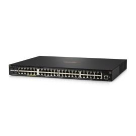 JL558AR#ABB - HP Aruba 2930F 48-Ports 1GbE PoE+ Rack Mountable Network Switch with 4-Ports 1GbE SFP+