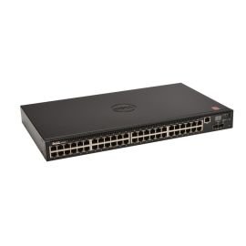 N2048 - Dell N2000 Series 48-Ports 10/100/1000BASE-T Ethernet Layer 2 Rack-mountable Managed Network Switch with 2-Ports SFP+