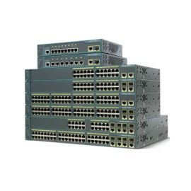 WS-C2960+24PC-S - Cisco Catalyst 2960-Plus Series 24-Ports 10/100/1000BASE-T Ethernet Layer 2 Rack-mountable Managed Network Switch with 2-Ports SFP