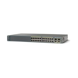 WS-C2960-24TC-S - Cisco Catalyst 2960 Series 24-Ports 10/100/1000BASE-T Ethernet Layer 2 Rack-mountable Managed Network Switch with 2-Ports SFP