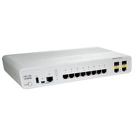 WS-C2960C-8TC-S - Cisco 10/100Mbps + 1000Mbps 8 x RJ45 + 1 x SFP Ethernet Switch Catalyst 2960 Series