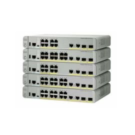 WS-C2960CX-8PC-L - Cisco Catalyst 2960-CX Series 8-Ports 10/100/1000BASE-T PoE+ Layer 3 Rack-mountable Managed Network Switch with 2-Ports SFP