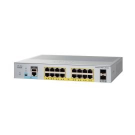 WS-C2960L-16TS-LL - Cisco Catalyst 2960-L 16-Ports 10/100/1000BASE-T Ethernet Layer 4 Rack-mountable Managed Network Switch with 2-Ports SFP