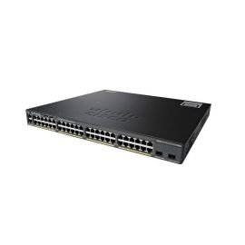 WS-C2960X-48TD-L - Cisco Catalyst 2960-X Series 48-Ports 10/100/1000BASE-T Ethernet Layer 3 Rack-mountable Managed Network Switch with 2-Ports SFP+