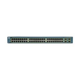 WS-C3560G-48TS-S - Cisco Catalyst 3560G 48-Ports Ethernet 10/100/1000 4-Ports SFP-based Gigabit Ethernet Ports Switch