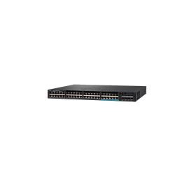 WS-C3650-48FD-S - Cisco Catalyst 3650 Series 48-Ports 10/100/1000BASE-T PoE+ Layer 3 Rack-mountable Managed Stackable Switch with 2-Ports SFP+