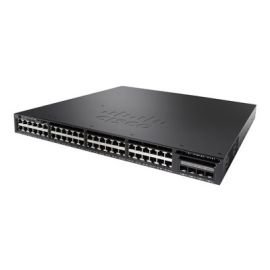 WS-C3650-48PS-L - Cisco Catalyst 3650 Series 48-Ports 10/100/1000BASE-T PoE+ Layer 2 Rack-mountable Managed Network Switch with 4-Ports SFP