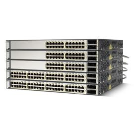 WS-C3750E-48PD-SF - Cisco Catalyst 3750E 48-Ports 10/100/1000 RJ-45 PoE Multi Layer Stackable Ethernet Switch