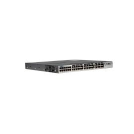 WS-C3750X-48PF-S - Cisco Catalyst 3750-X Series 48-Ports 10/100/1000BASE-T PoE+ Layer 3 Rack-mountable Managed Stackable Switch