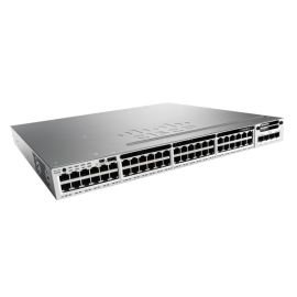 WS-C3850-48T-L - Cisco Catalyst 3850 Series 48-Ports 10/100/1000BASE-T Ethernet Layer 2 Rack-mountable Managed Stackable Switch