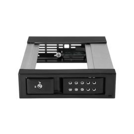 HSB1SATSASBA - StarTech AC MO Racks 5.25 to 3.5SATA SAS Hot Swap Bay Trayless